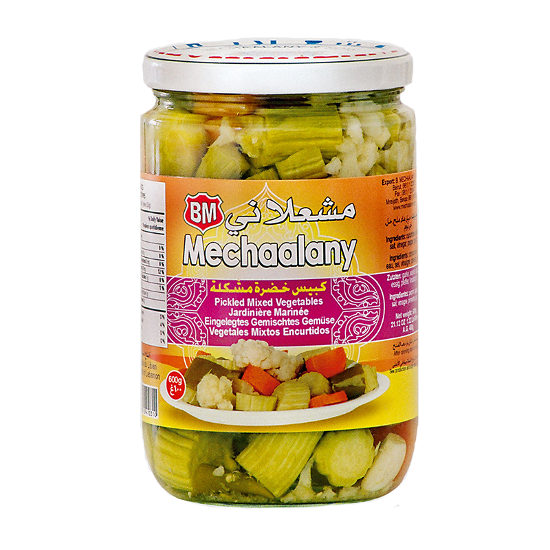 Mélange de légumes en saumure - Mechaalany
