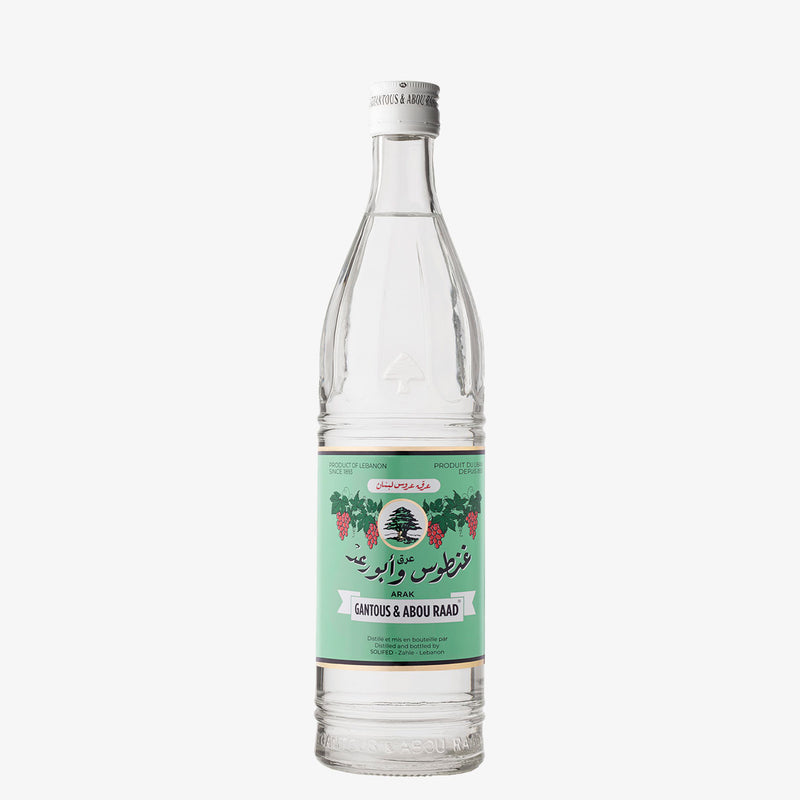 Arak Gantous & Abou Raad I Alcool libanais à l'anis