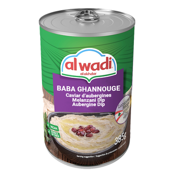 Baba Ghannouge I Purée d'aubergines I Al Wadi Al akhdar